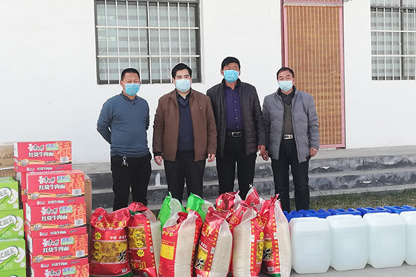 新鄉(xiāng)長城機(jī)械疫情防控捐物資